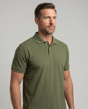 Cargar imagen en el visor de la galería, Polo Hombre Verde Militar