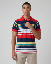 Cargar imagen en el visor de la galería, Polo Rayas Martin - Rojo