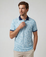 Cargar imagen en el visor de la galería, Polo Estampada Franco - Azul Claro