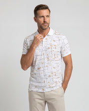 Cargar imagen en el visor de la galería, Polo Estampada Donato - Blanco
