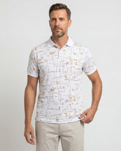 Cargar imagen en el visor de la galería, Polo Estampada Donato - Blanco