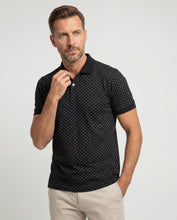 Cargar imagen en el visor de la galería, Polo Estampada David - Negro
