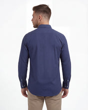 Cargar imagen en el visor de la galería, Camisa Rotherham Azul Navy