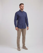Cargar imagen en el visor de la galería, Camisa Rotherham Azul Navy