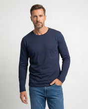 Cargar imagen en el visor de la galería, Camisetas Cedric Azul Navy