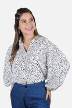 Cargar imagen en el visor de la galería, Blusa Iris Blanca