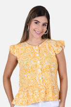 Cargar imagen en el visor de la galería, Blusa Pandora Amarilla