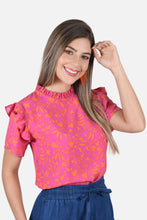 Cargar imagen en el visor de la galería, Blusa Weyden Fucsia