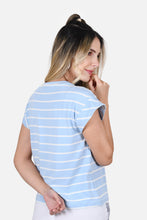 Cargar imagen en el visor de la galería, Blusa Sabrina Azul Claro