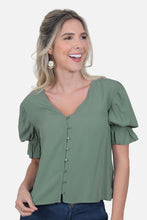 Cargar imagen en el visor de la galería, Blusa Vera Verde