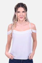 Cargar imagen en el visor de la galería, Blusa Lopez Blanca
