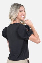 Cargar imagen en el visor de la galería, Blusa Ingrid Negra