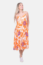 Cargar imagen en el visor de la galería, Vestido Escarlata Naranja