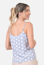 Cargar imagen en el visor de la galería, Blusa Florida Azul Hortencia
