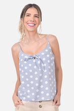 Cargar imagen en el visor de la galería, Blusa Florida Azul Hortencia