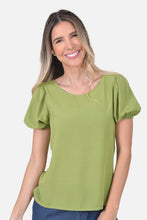 Cargar imagen en el visor de la galería, Blusa Fany Verde Manzana