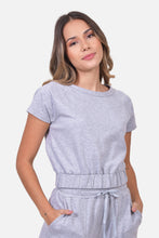 Cargar imagen en el visor de la galería, Blusa Helena Gris Jaspe