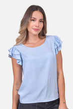 Cargar imagen en el visor de la galería, Blusa Eliana Azul Claro