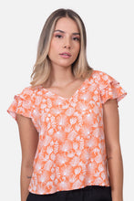 Cargar imagen en el visor de la galería, Blusa Becca Naranja