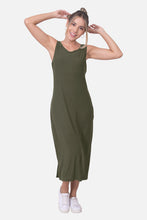 Cargar imagen en el visor de la galería, Vestido Filipinas Verde Militar