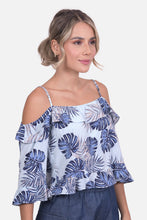Cargar imagen en el visor de la galería, Blusa Ivy Azul Claro