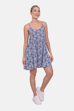 Cargar imagen en el visor de la galería, Vestido Hanna Azul Navy
