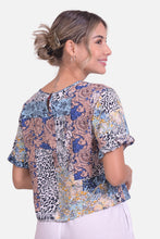 Cargar imagen en el visor de la galería, Blusa Manila Azul Rey