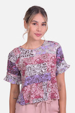 Cargar imagen en el visor de la galería, Blusa Manila Fucsia
