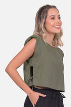 Cargar imagen en el visor de la galería, Blusa Rangun Verde Militar