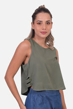 Cargar imagen en el visor de la galería, Blusa Niza Verde Militar