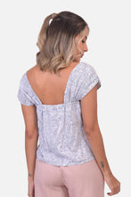 Cargar imagen en el visor de la galería, Blusa Riad Azul