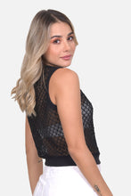 Cargar imagen en el visor de la galería, Blusa Cristal Negra