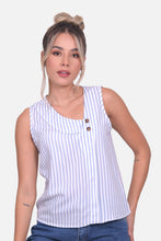 Cargar imagen en el visor de la galería, Blusa Morelia Azul Hortencia