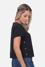 Cargar imagen en el visor de la galería, Blusa July Negra