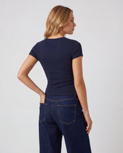 Cargar imagen en el visor de la galería, Bßsica Rib Moana - Azul Navy