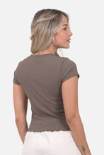 Cargar imagen en el visor de la galería, Blusa Moana Taupe