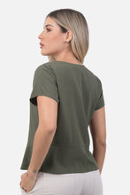Cargar imagen en el visor de la galería, Blusa Flavia Verde Militar