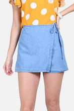 Cargar imagen en el visor de la galería, Falda Fatima Azul Navy