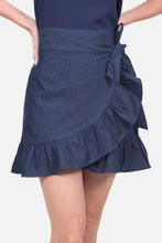 Cargar imagen en el visor de la galería, Falda Octavia Azul Navy