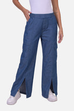 Cargar imagen en el visor de la galería, Pantalon Zunji Azul Navy