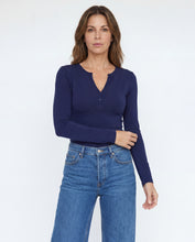 Cargar imagen en el visor de la galería, Basica Mujer Fresa Azul Navy
