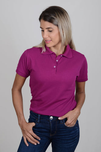 Polo Mujer Magenta