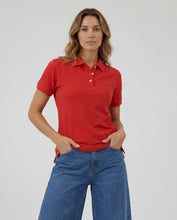 Cargar imagen en el visor de la galería, Polo Mujer Rojo Escarlata
