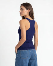 Cargar imagen en el visor de la galería, Basica Mujer Maracuya Azul Navy
