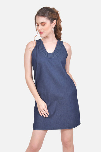 Vestido Basili Azul Navy