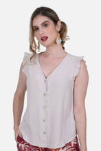 Cargar imagen en el visor de la galería, Blusa Angelina - Arena
