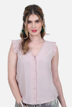 Cargar imagen en el visor de la galería, Blusa Angelina - Nude
