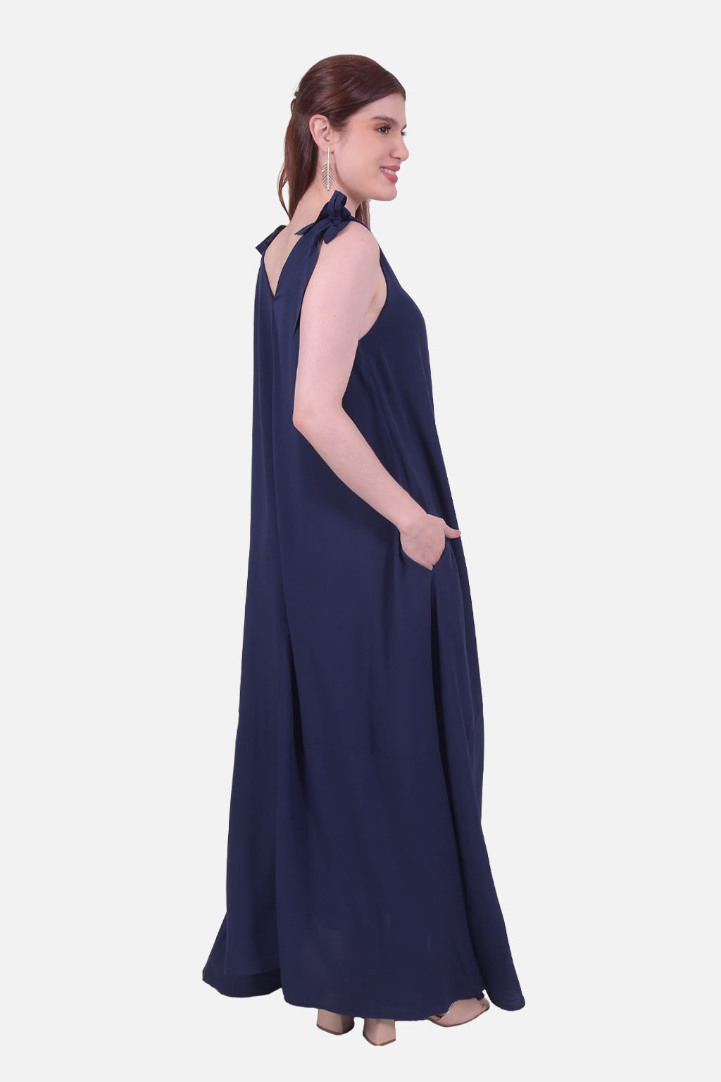 Vestido Adelaida Azul Navy