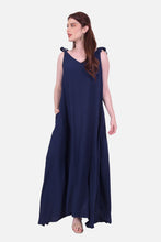 Cargar imagen en el visor de la galería, Vestido Adelaida Azul Navy
