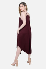 Cargar imagen en el visor de la galería, Vestido Hillary - Vinotinto
